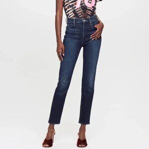 Mother The Mid Rise Dazzler Ankle Jeans Disco Dolls Size 28